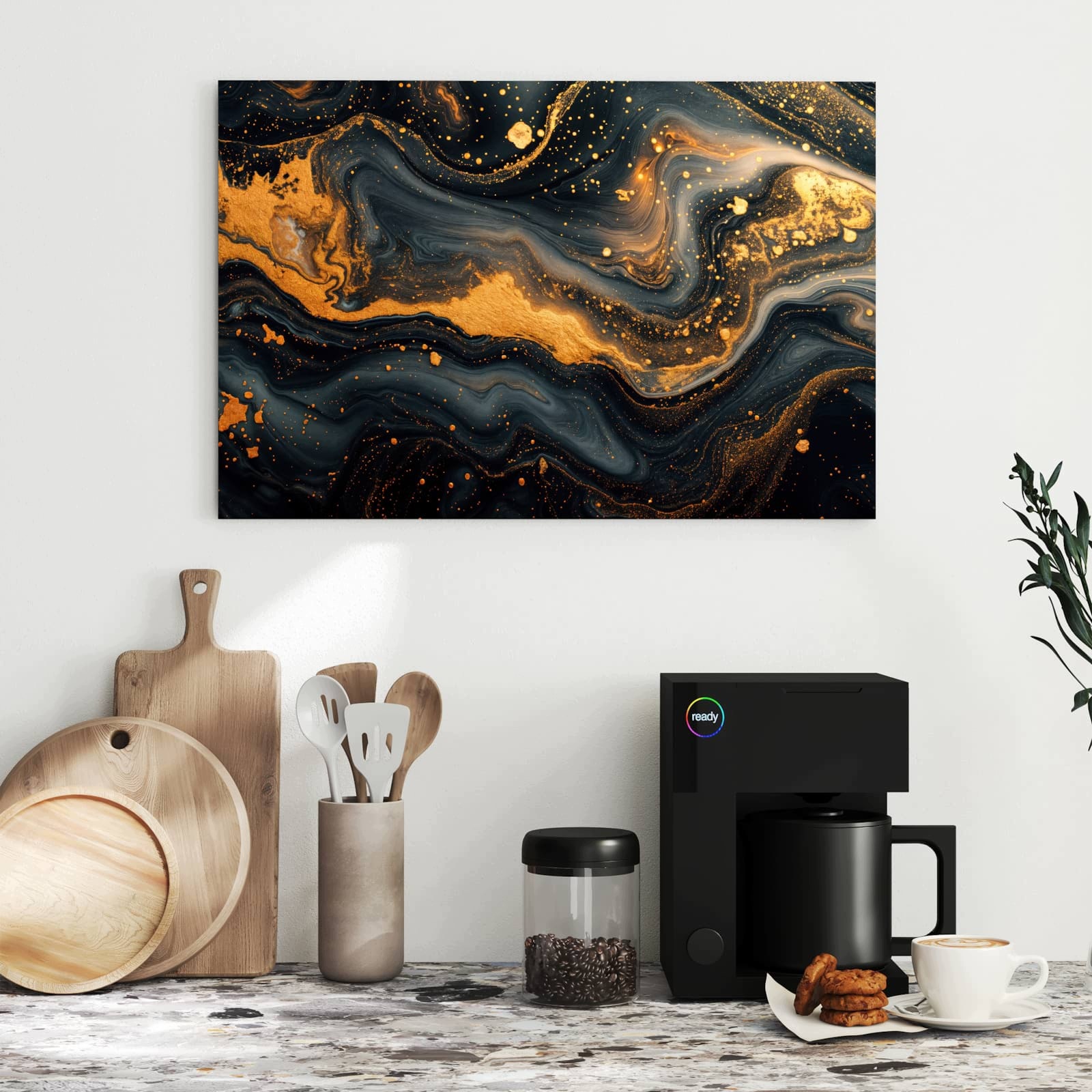 Magnetická tabule Abstraktní Vír 60 × 40 cm