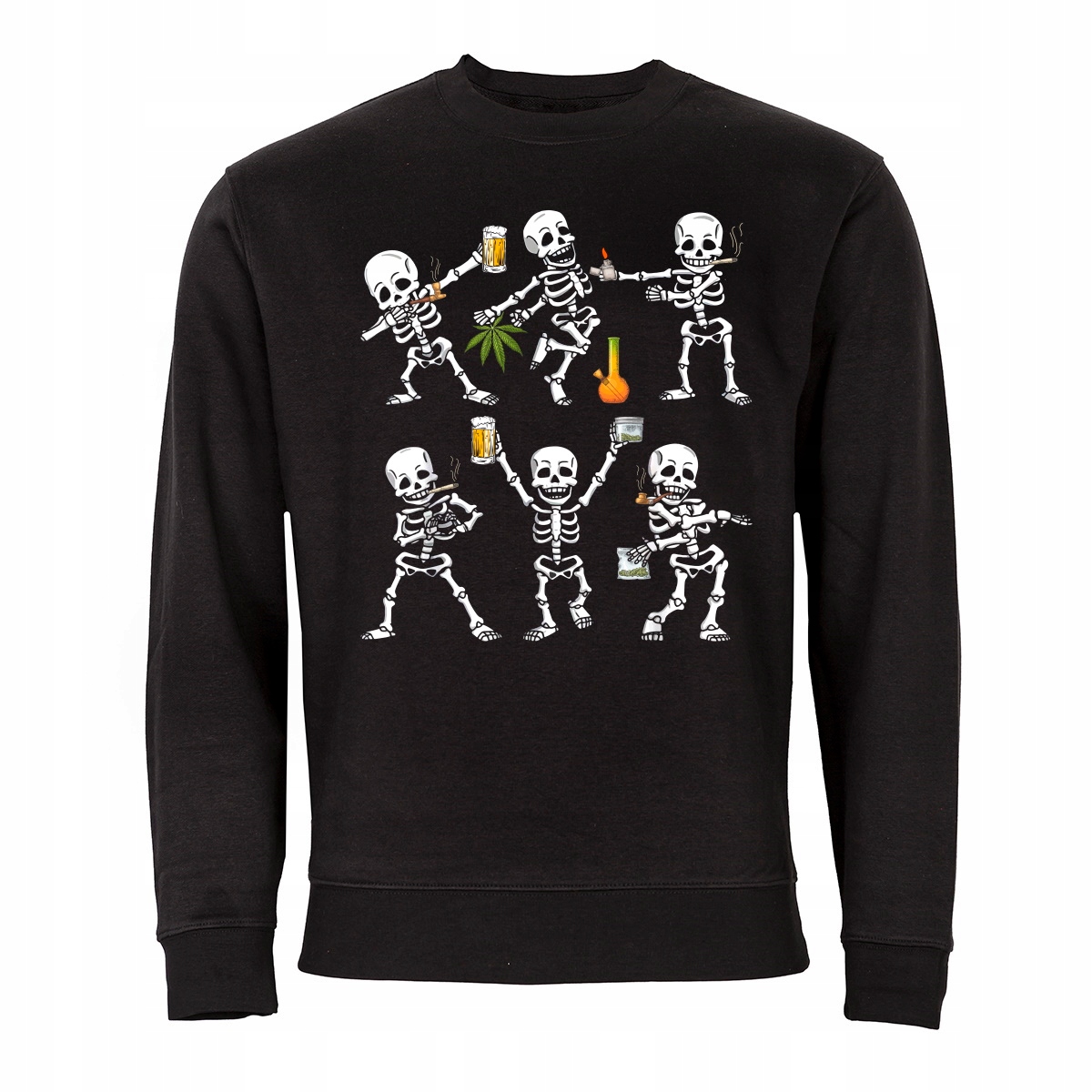 Mikina Marihuana Bylina 420 Cannabis Weed Kostky