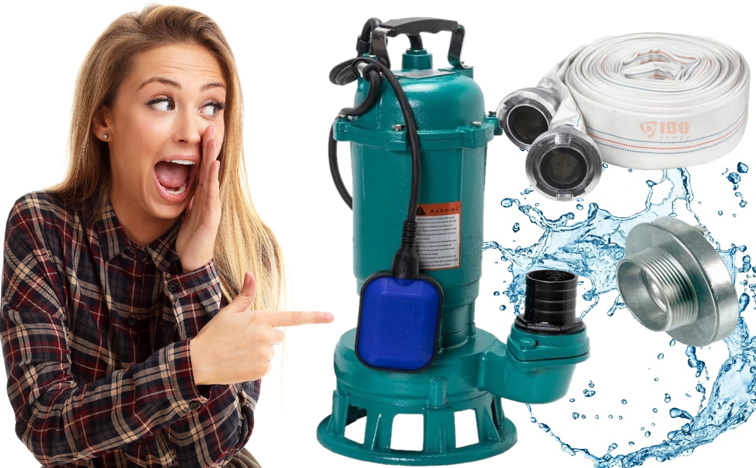 Čerpadlo Ctr 750 Špinavej Vody, Žumpa Hadica