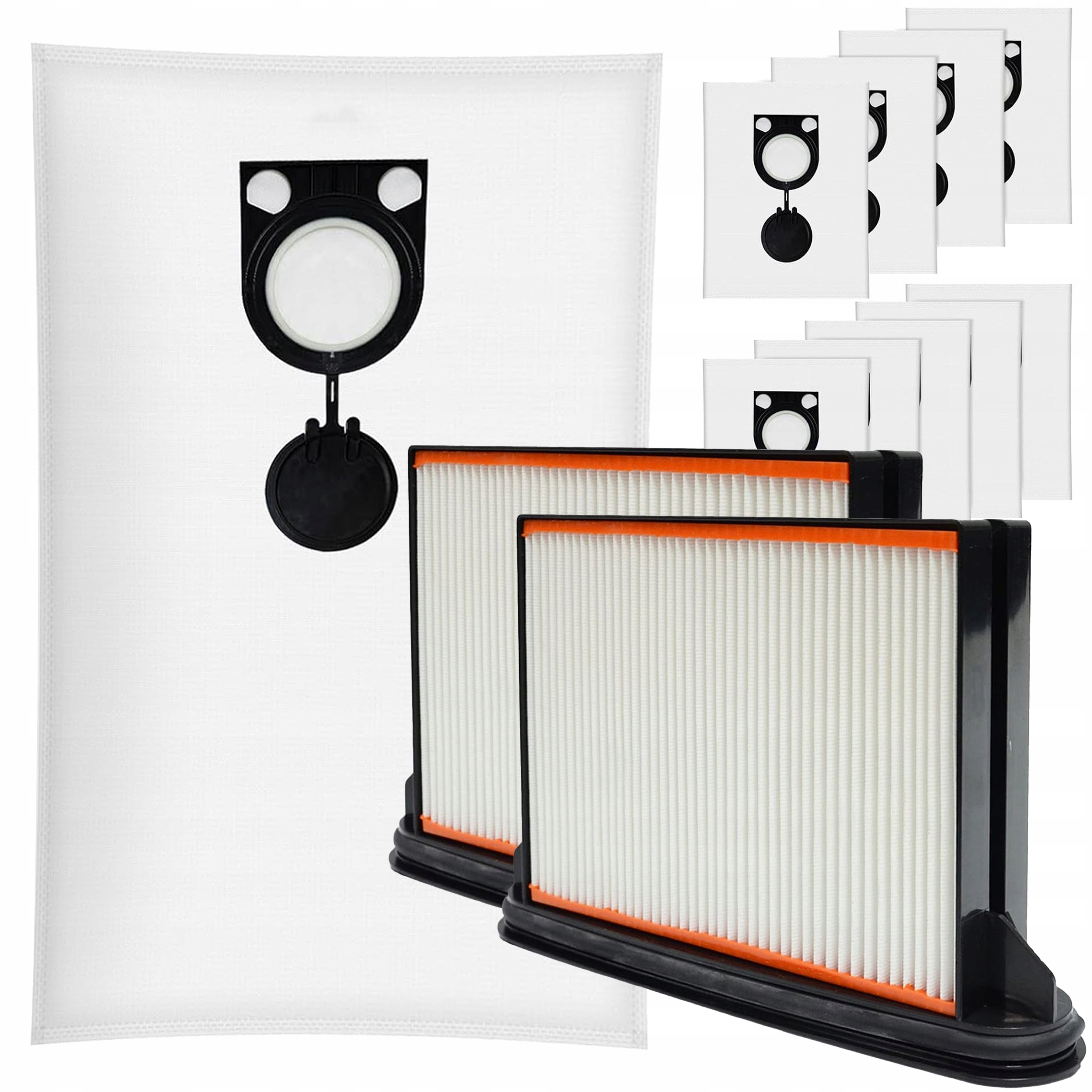 10x Worki Do Odkurzacza Bosch Gas 25 Gas 50 Starmix Metabo 2x Filtr