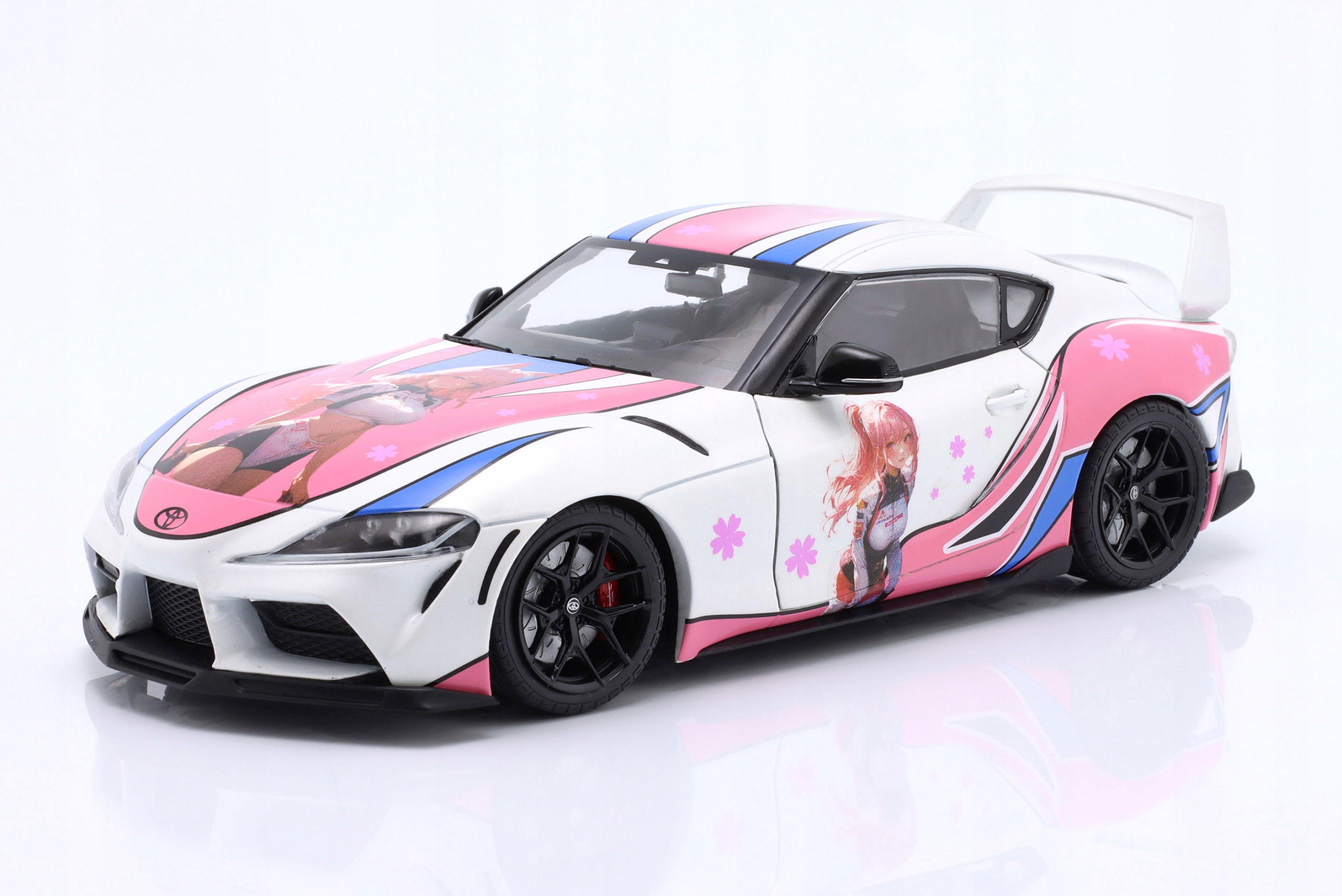 Toyota GR Supra Streetfighter Itasha 2024 Solido Works 1:18 Model Samochodu