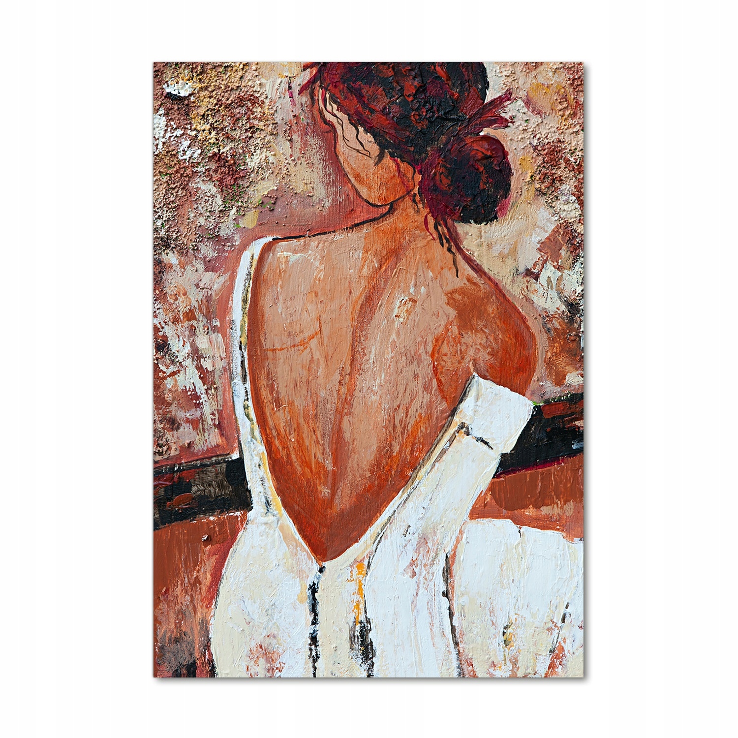 Fotoobraz na skle Žena 70x100 cm