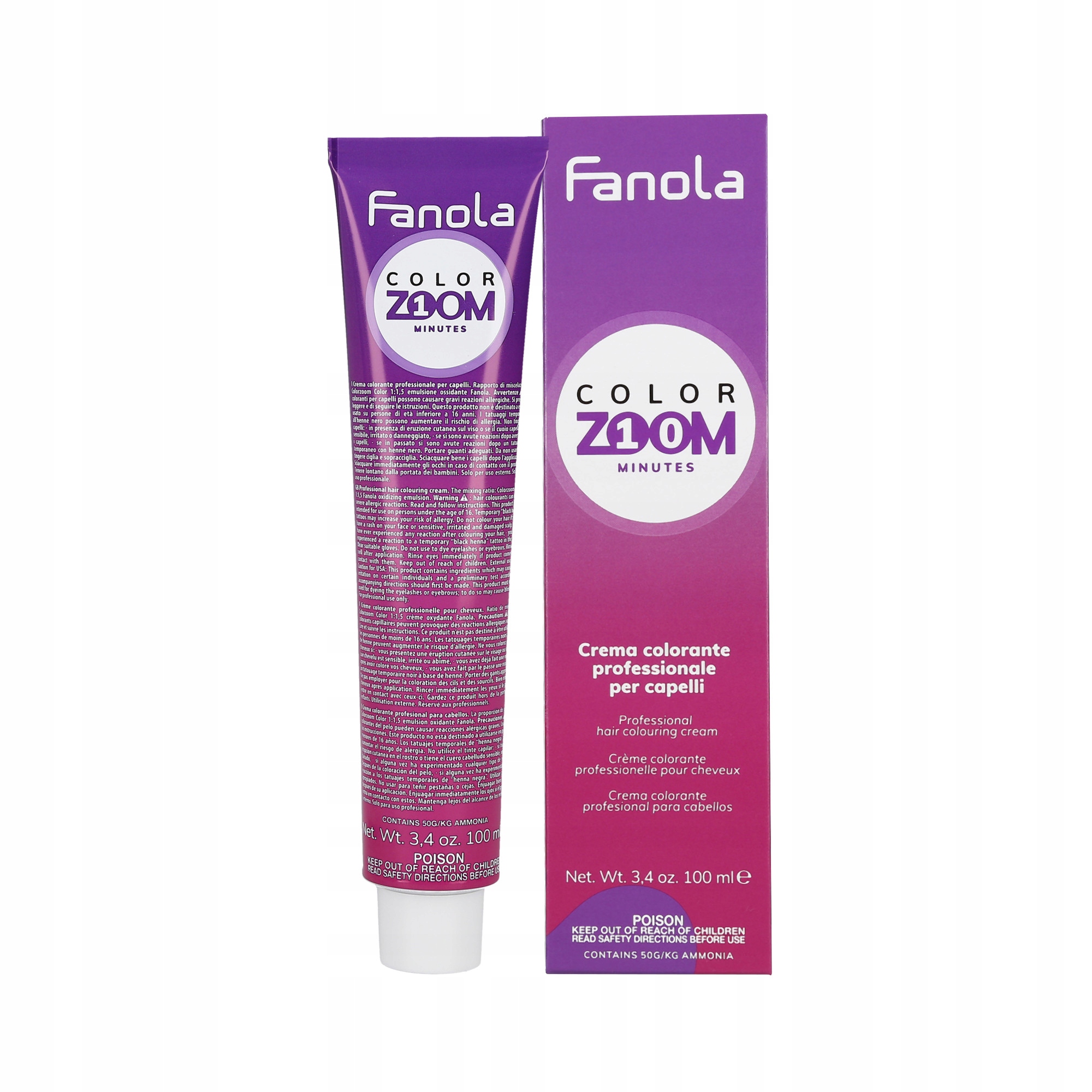Fanola Color Zoom Farba Do Włosów 100ML 10.0-Zdjęcie-0