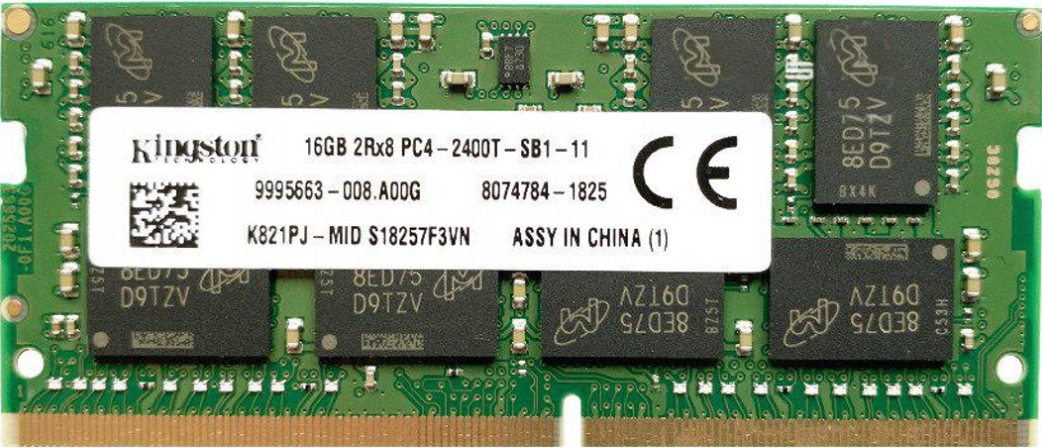 Nowa Pamięć Ram Kingston 16GB DDR4 2400MHZ Sodimm