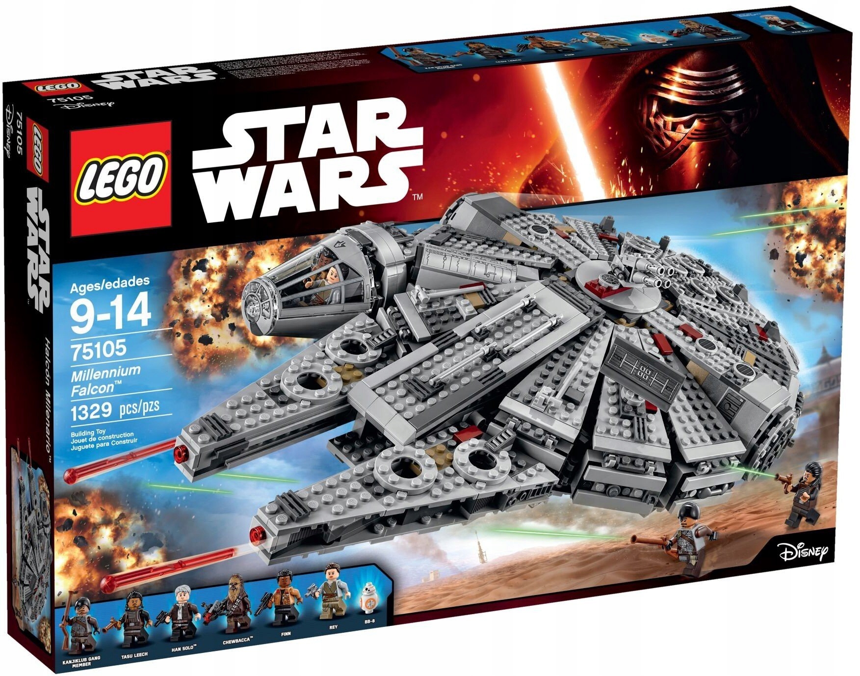 Lego Star Wars 75105 Millenium Falcon Nové