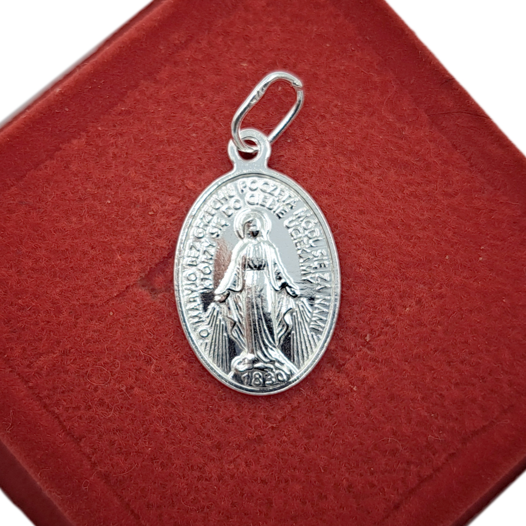MICHAŁ ARCHANIOŁ | MATKA BOSKA NIEPOKALANA - SREBRNY MEDALIK 925 ze srebra Kod producenta 983