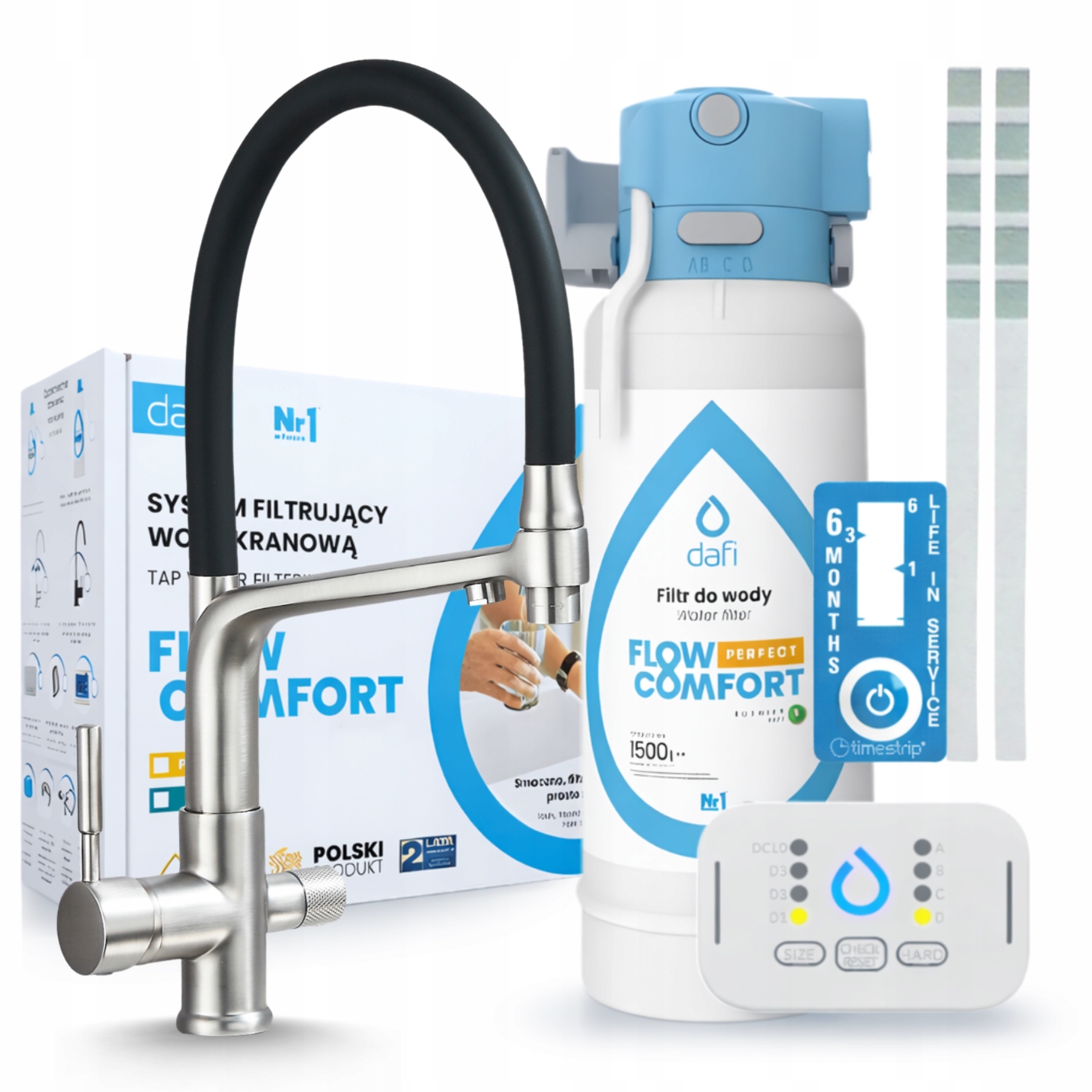 Kuchyňský Stojací Kohoutek Na Vodu A Filtr Pod Dřez Dafi Flow Comfort D-1