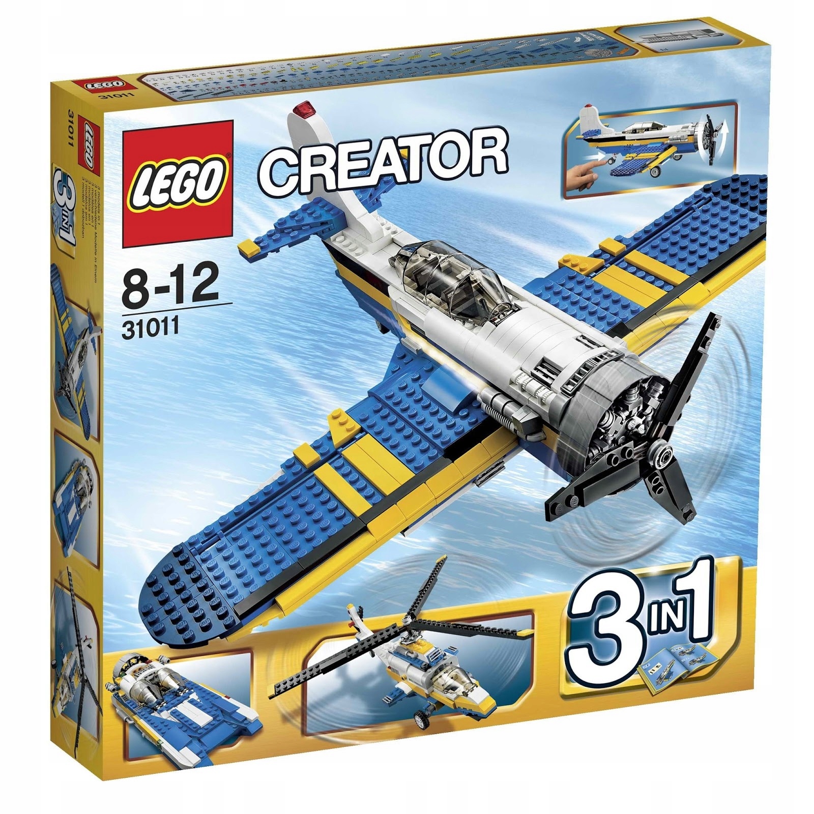 Lego Creator 3 w 1 31011 L Lotnicze Przygody 3 w 1