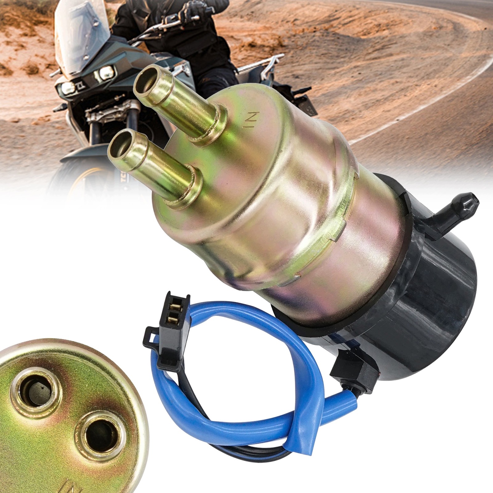 Yamaha Suzuki Kawasaki Pompa Paliwa Motocyklowa Uniwersalna 8mm Pompa