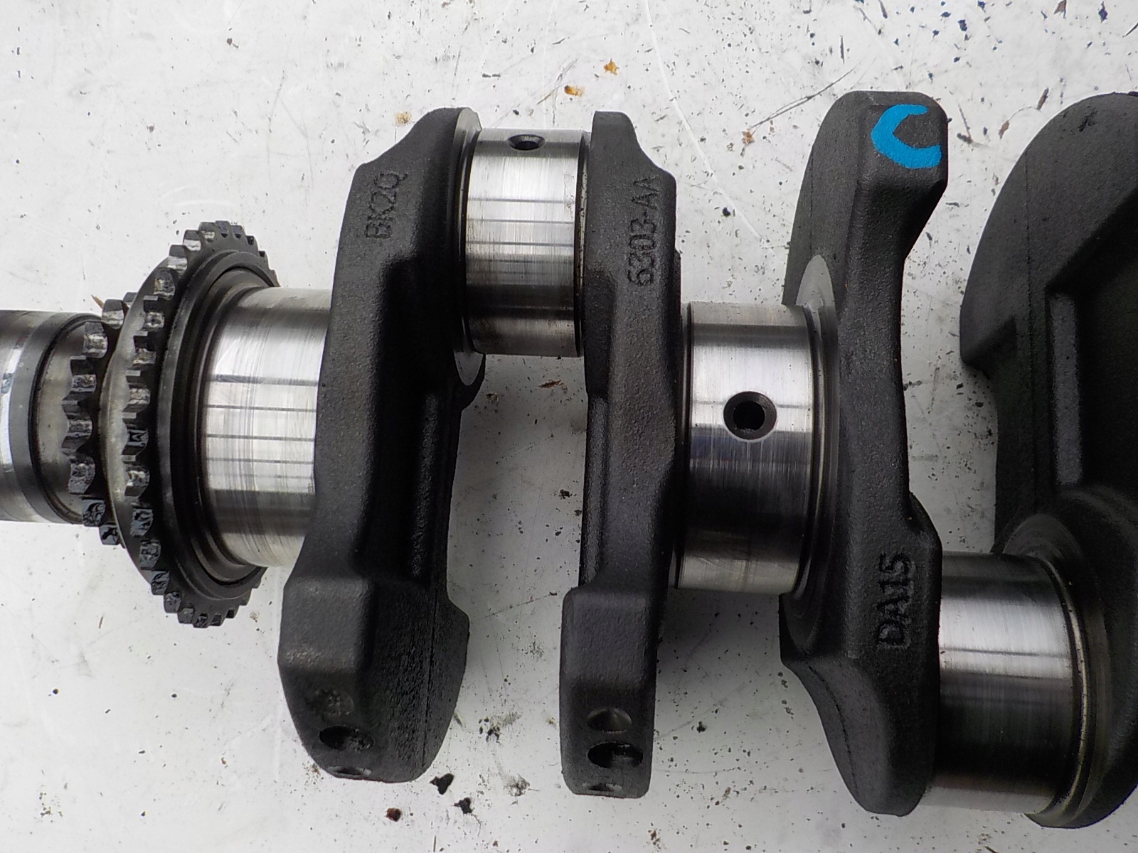 TRANSIT MK7 2.2 TDCI CYFF WAL KORBOWY BK2Q-6303-AA Numer katalogowy oryginału 1738588