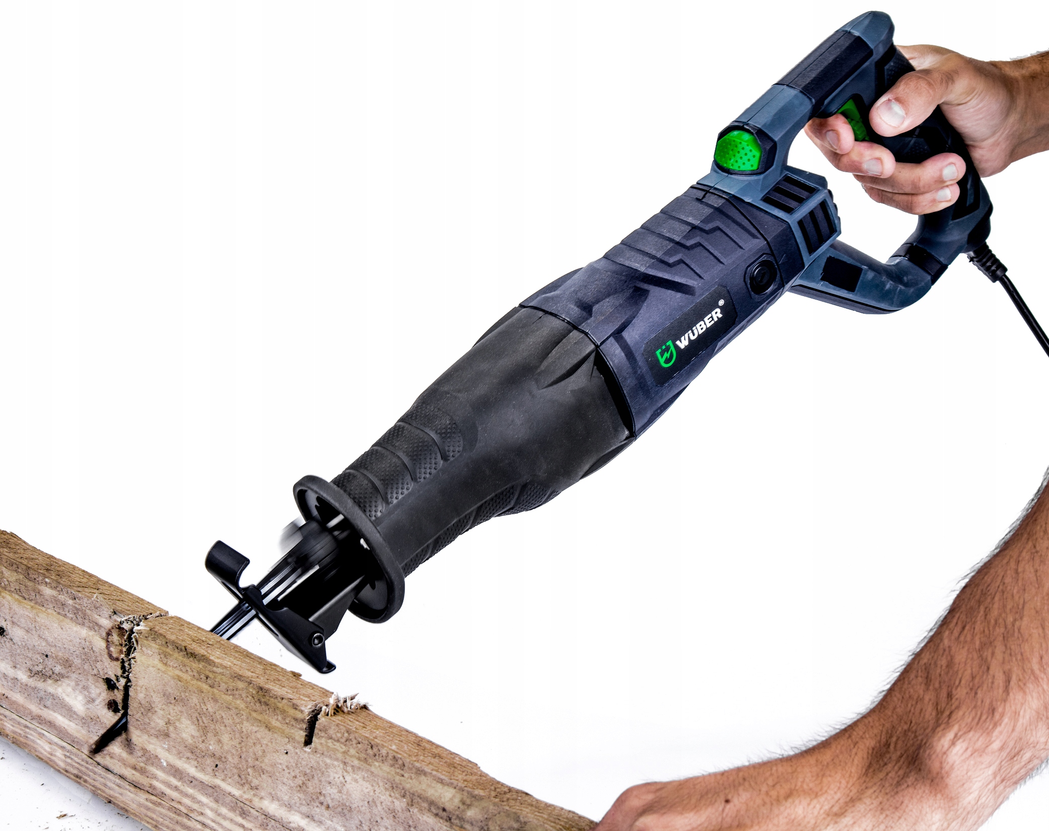 PIŁA SZABLASTA WYRZYNARKA ELEKTRYCZNA PILARKA DO METALU DREWNA LISI OGON Marka Wuber