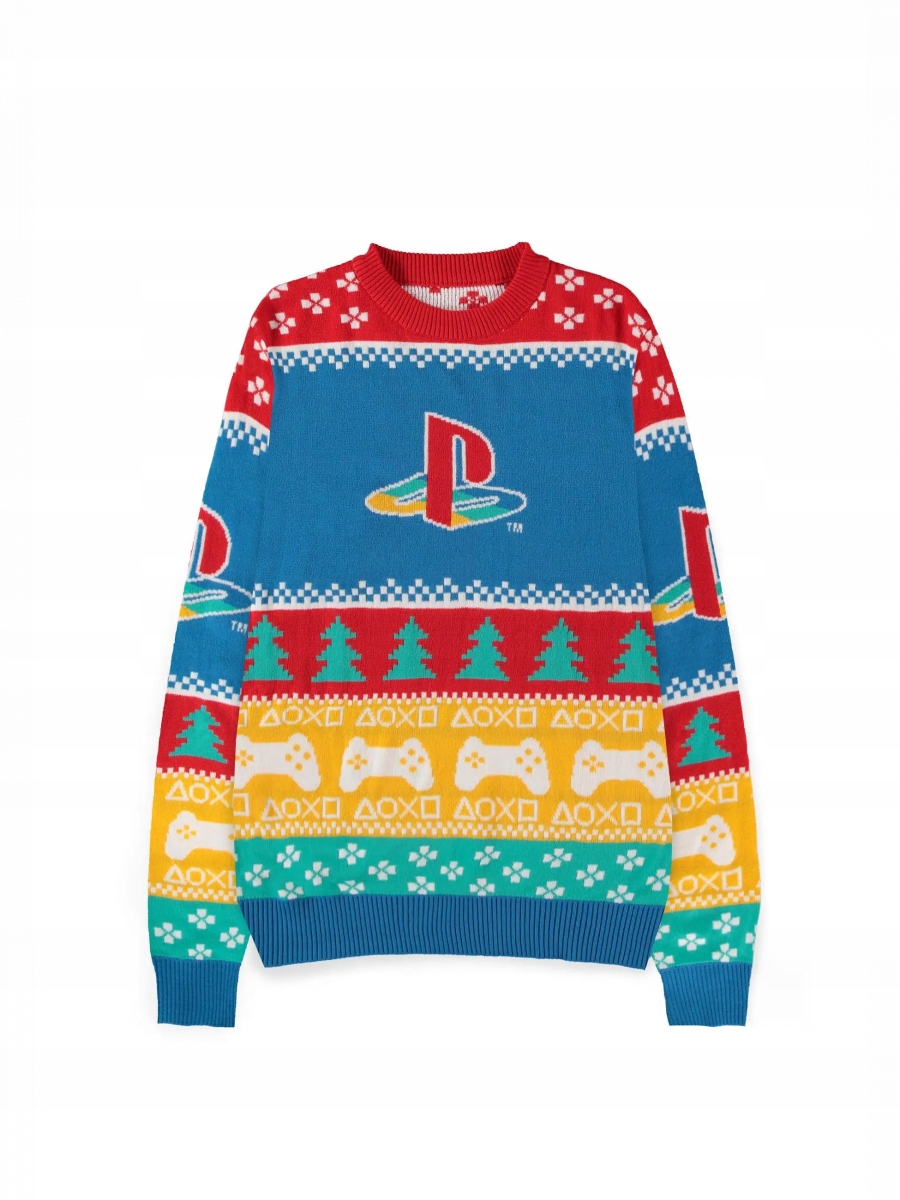 Vánoční svetr Playstation Christmas Jumper (velikost XL)