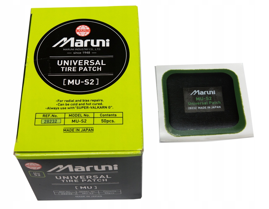 

Łatki do naprawy opon 70mm Maruni MU-S2 5szt.