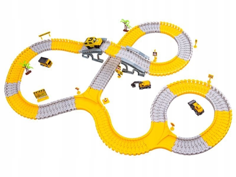 

Duży Tor Samochodowy Wyścigowy Plac Budowy 255 El.