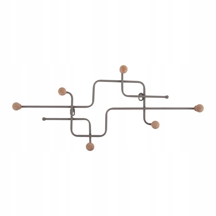 Nástěnný Kovový Věšák Do Předsíně 26,5 X 4 CM, Max 12 Kg