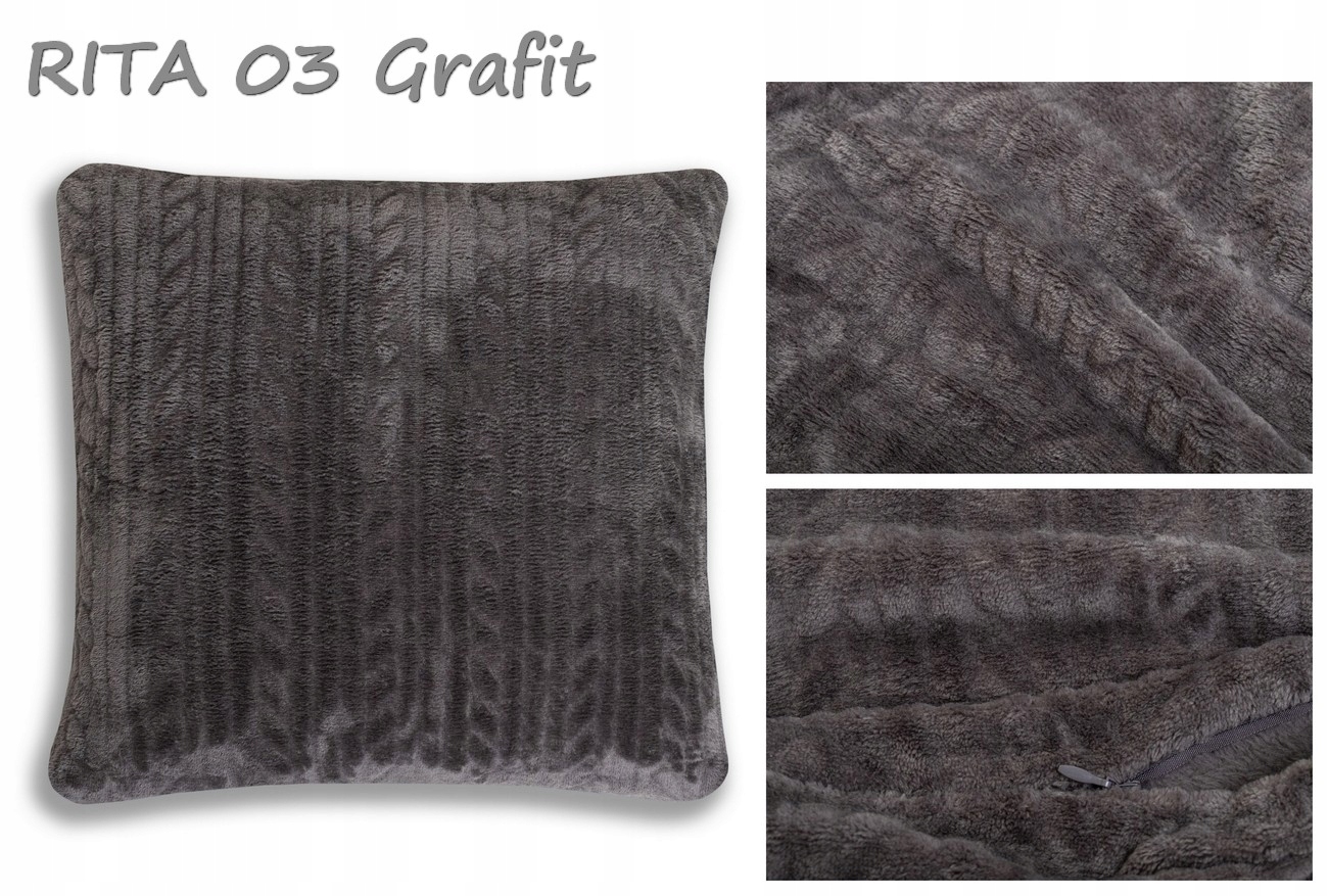 POSZEWKA DEKORACYJNA 40x40 MIKROFIBRA JEDNOLITA Marka Łóżkoholicy