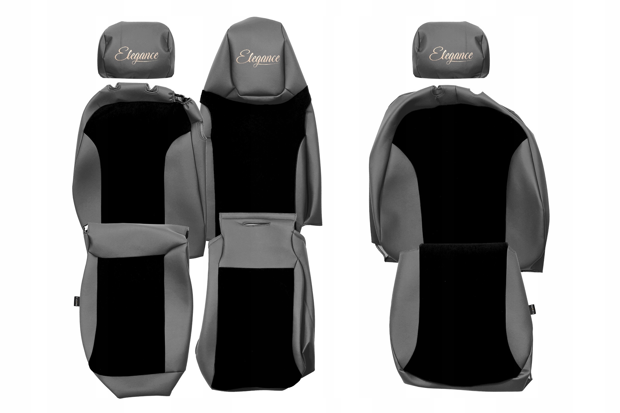 Poťahy na sedadlá Bus Van Renault Trafic III 03.14-12.23 Kreslá 1+2
