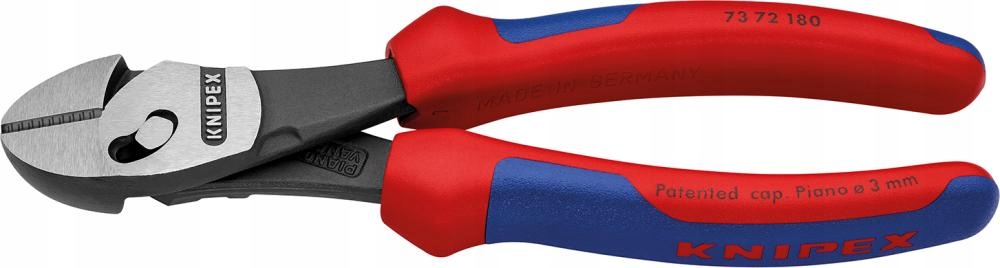 Boční štípací kleště se zvýšeným převodem 180 mm TwinForce Knipex