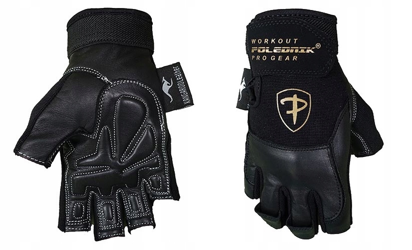 Rękawice Rękawiczki skórzane treningowe na siłownię do ćwiczeń Imperator S