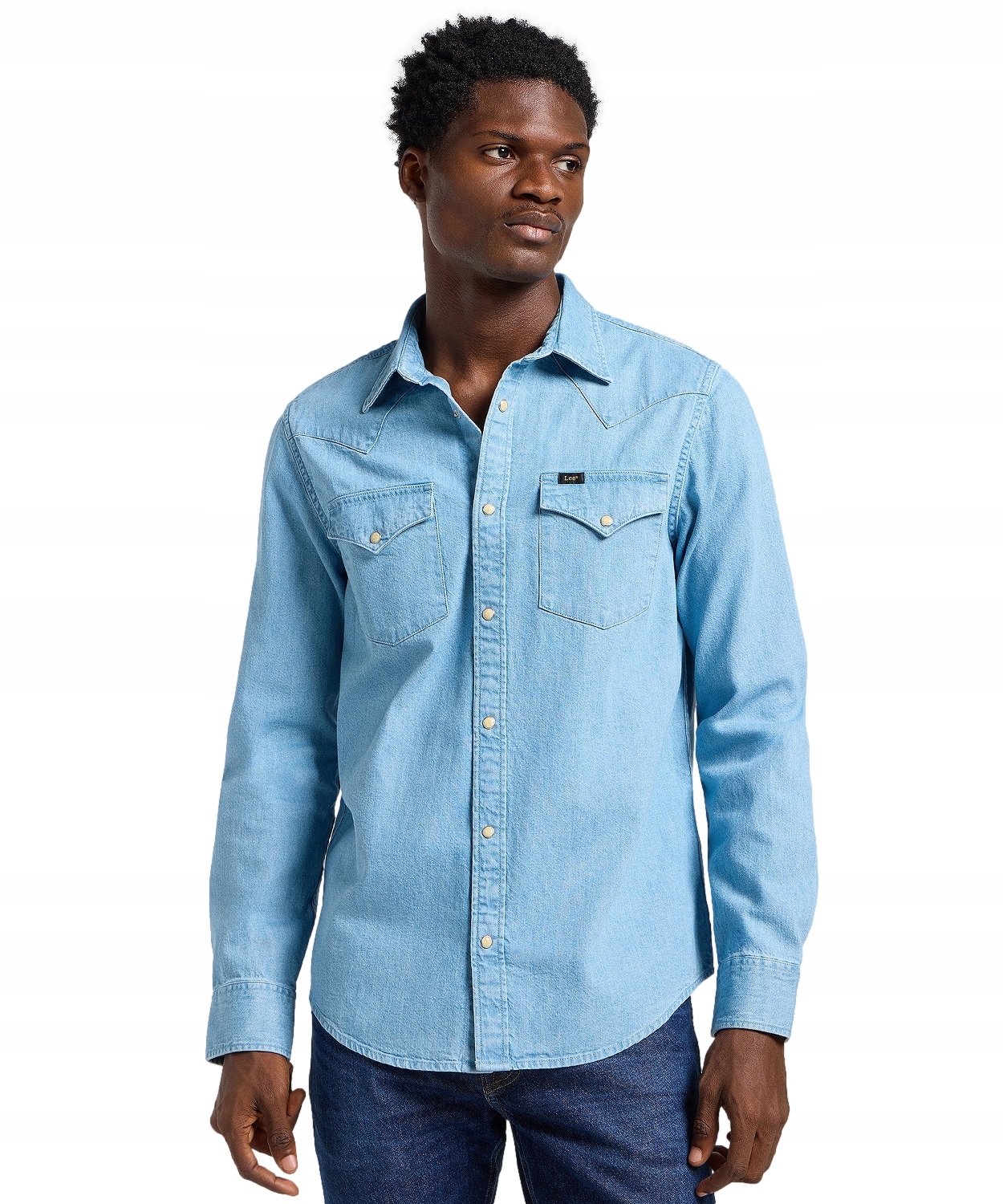 Košile Lee Regular Western 112365766 Lakeside Wash XXL