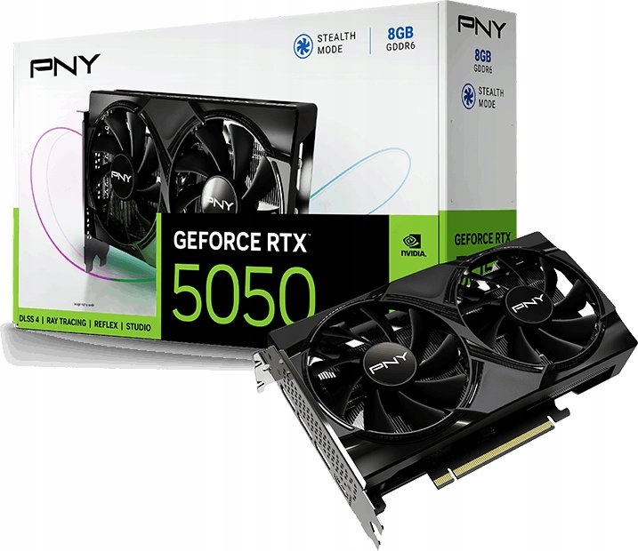 Karta graficzna Pny GeForce Rtx 5050 Dual Fan 8GB GDDR6 DLSS4