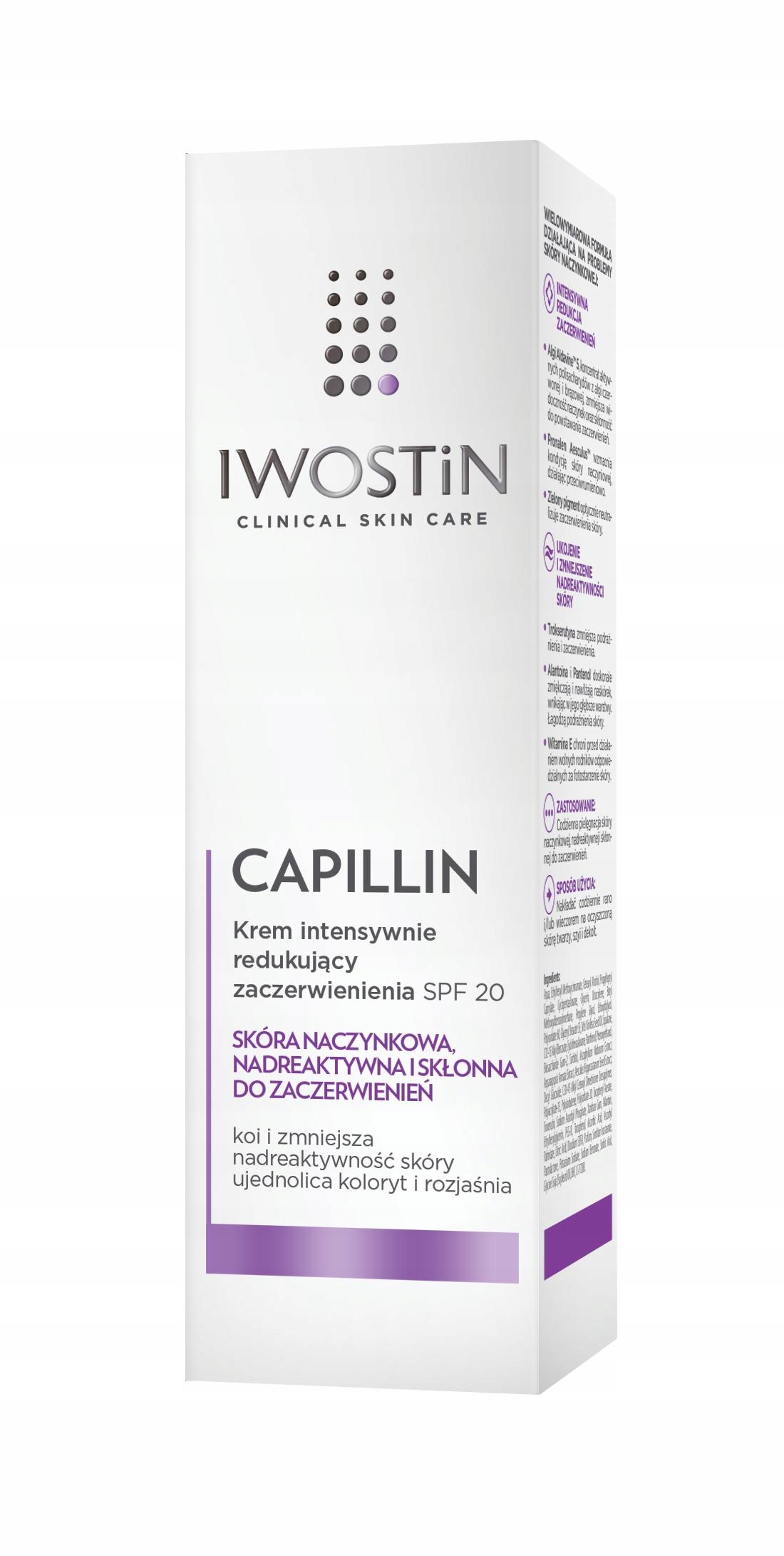 

Iwostin Capilli krem na zaczerwienienia SPF20 40ml