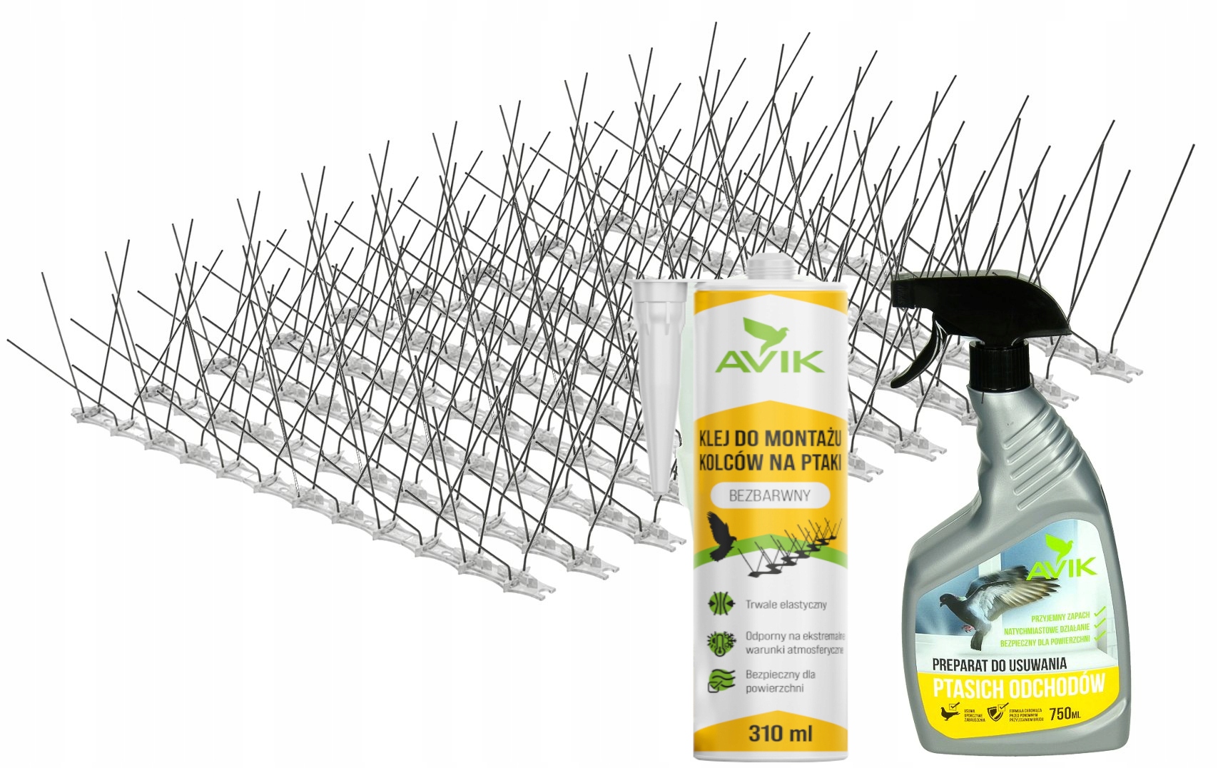 

Zestaw 5 Metrów Kolców Na Ptaki Avik R200 Dodatki