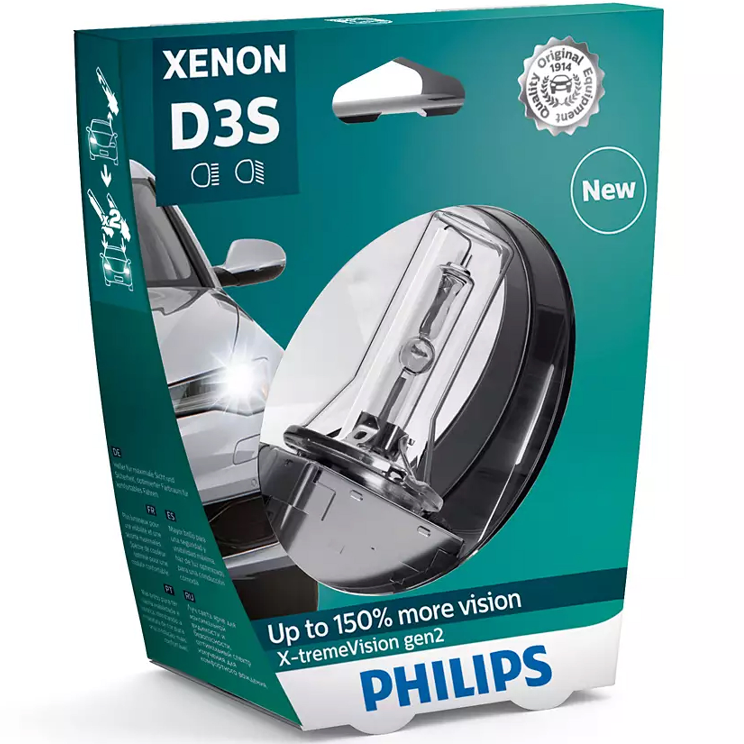 Philips D3S X-Treme Vision Xenon Xenonová žárovka 4800K