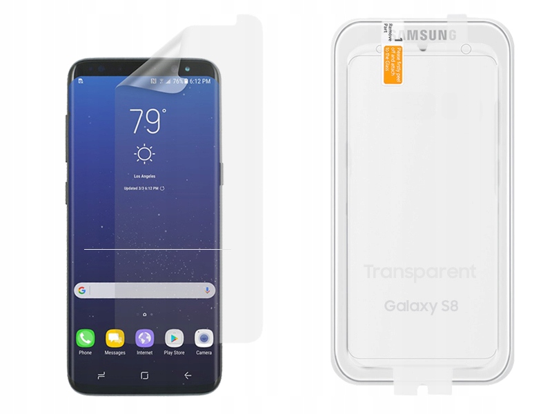 

Samsung Folia 2SZT ET-FG950 Galaxy S8 Oryginalna
