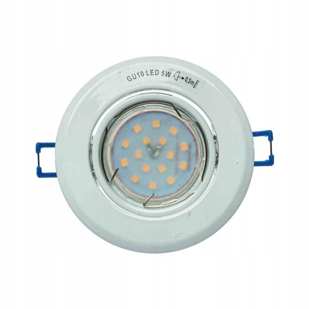 OCZKO OKRĄGŁE GU10 1X5W LED BIAŁE Marka Eko-Light