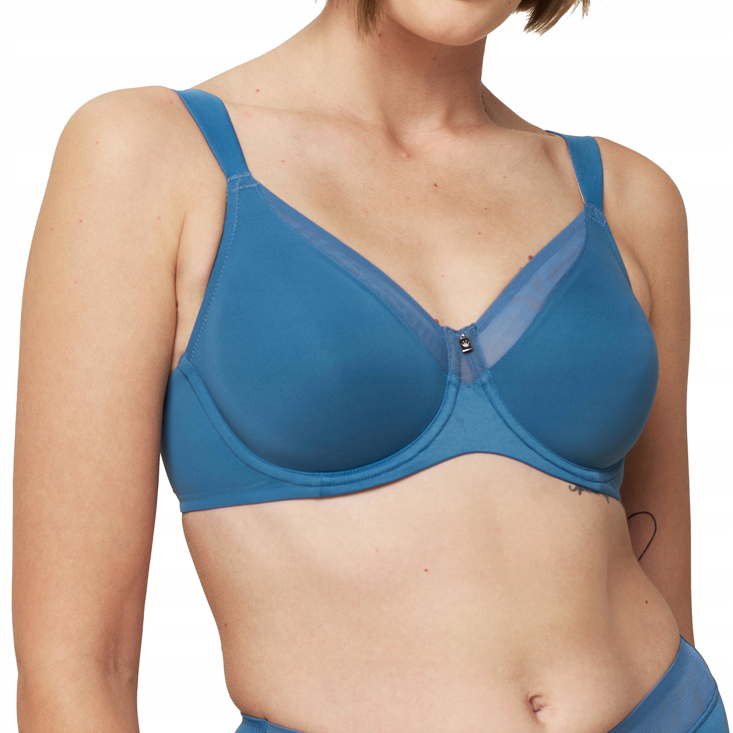 U736 Triumph měkká podprsenka modrá True Shape Sensation W01 90D