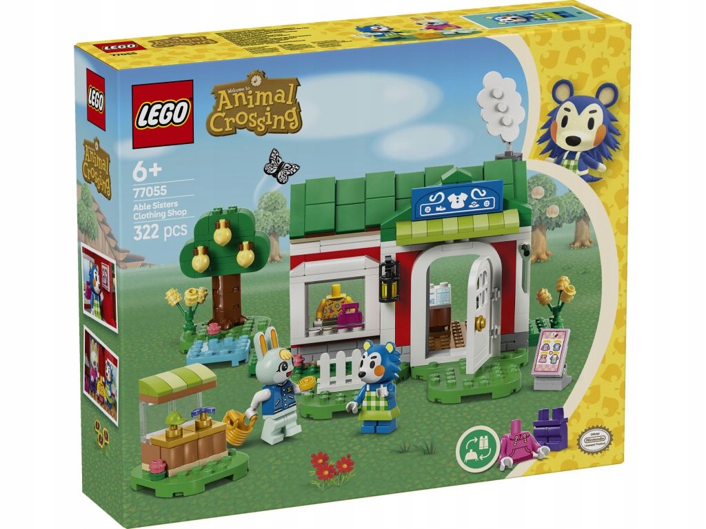 Lego 77055 Animal Crossing Able sisters a obchod s oblečením