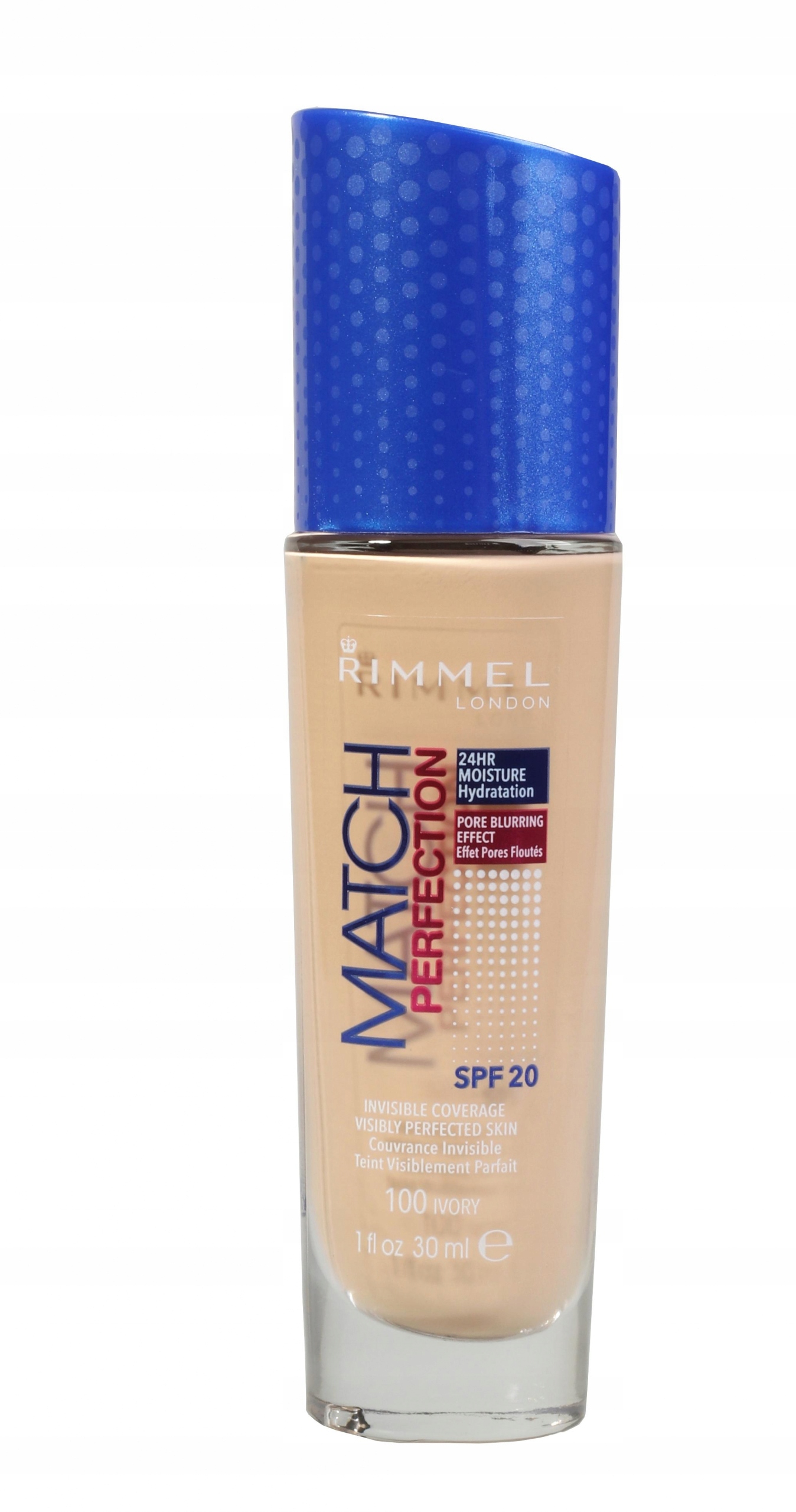 

Rimmel Match Perfection Pokład do twarzy 100 Ivory