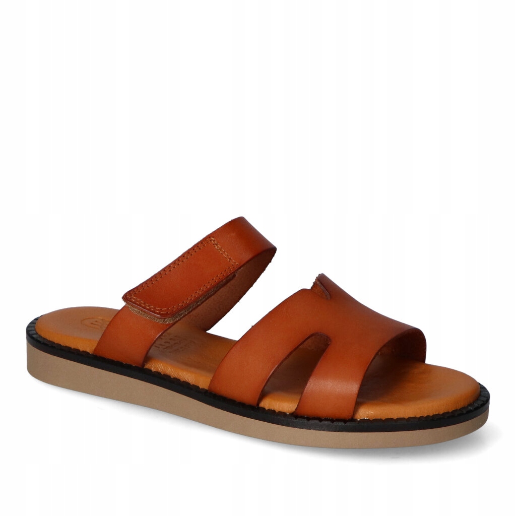 Nazouváky Dámské Hee Hnědé Kožené Nazouváky 37