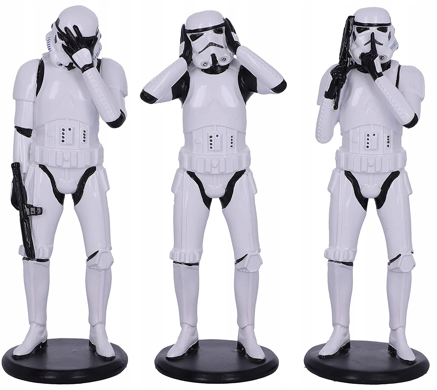 Figurky Star Wars Tři moudří Stormtrooperi 14 cm Nemesis Now