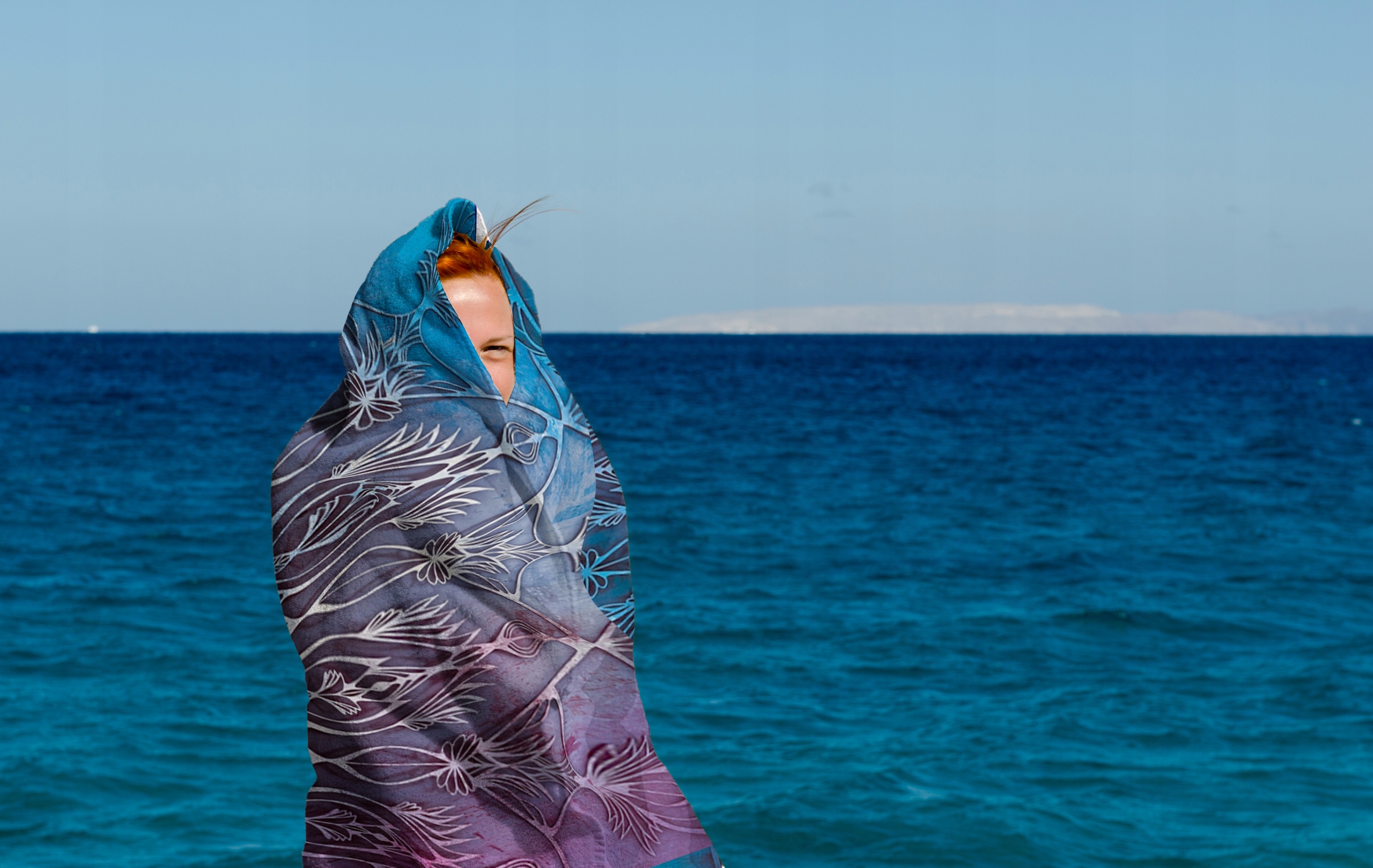 RĘCZNIK PLAŻOWY KĄPIELOWY DUŻY SZYBKOSCHNĄCY 70x140 BASEN PLAŻA Materiał dominujący mikrofibra