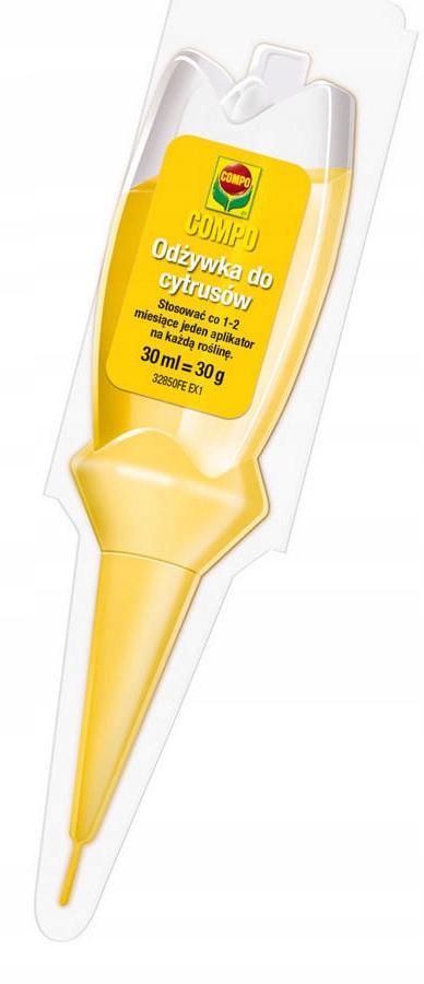 

Compo Odżywka Do Cytrusów Egzotycznych 30ML Nawóz