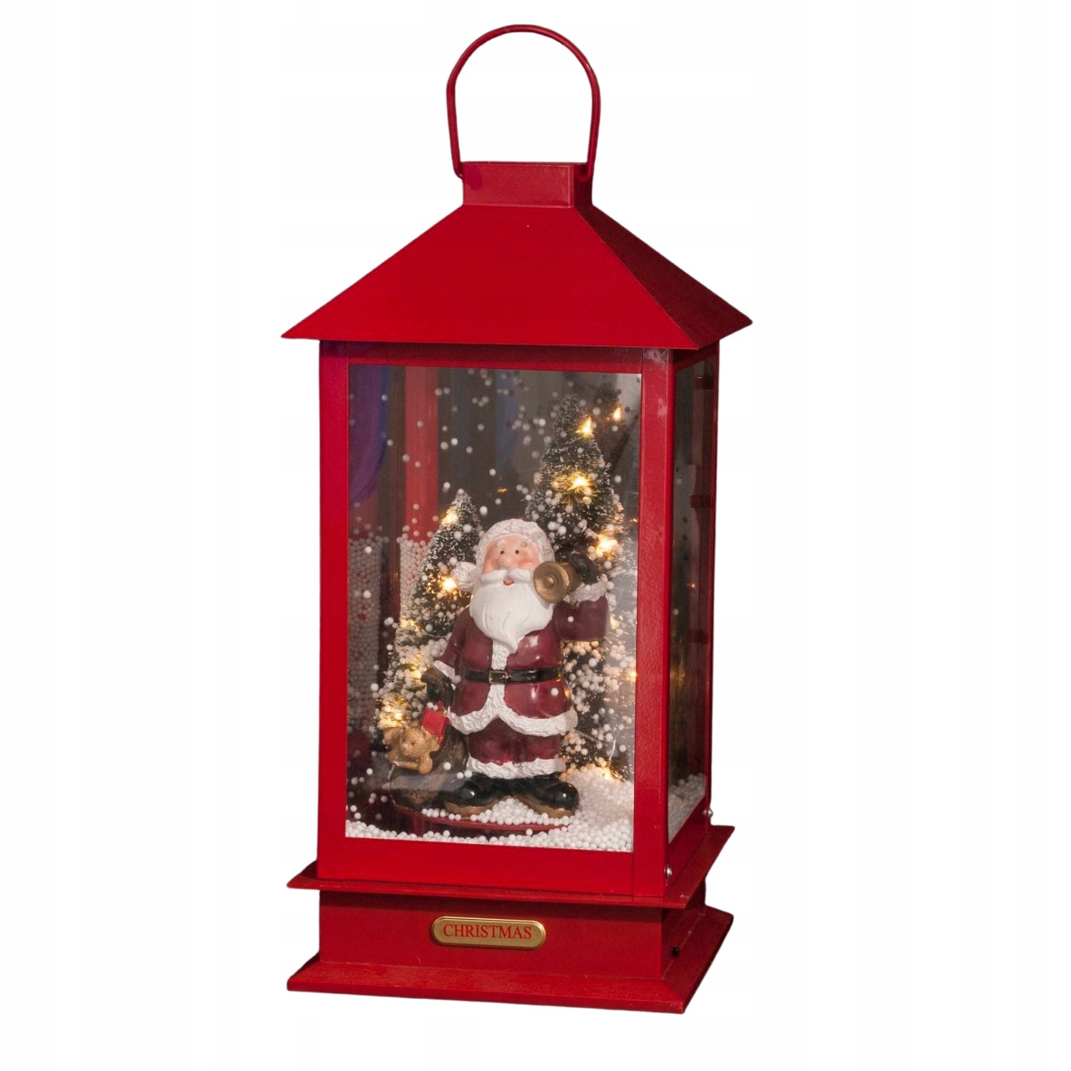 Lucerna Santa Claus, Led podsvíceni, 38 cm