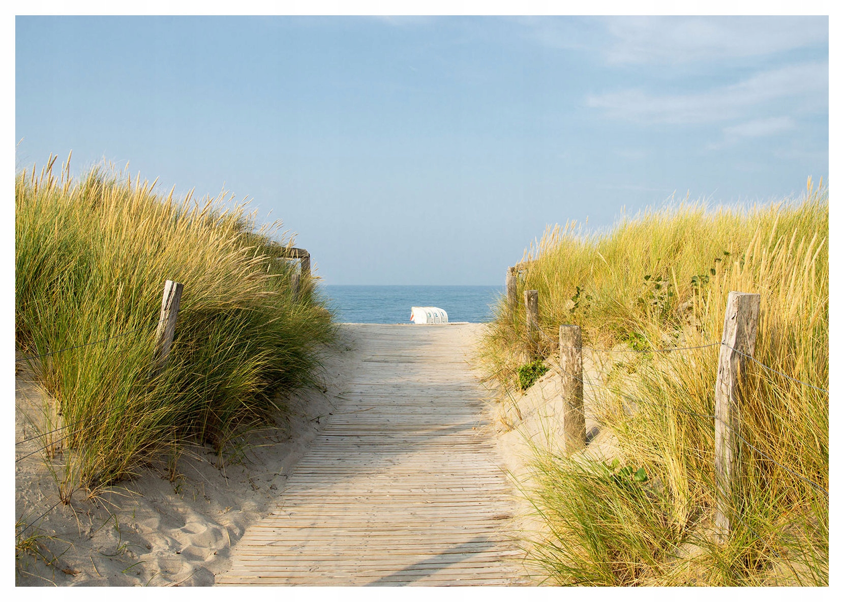 Fototapeta Morská plážová vinylová cesta 416x254 lepidlo