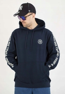 Mikina Pit Bull S Kapucí Tape Parker navy
