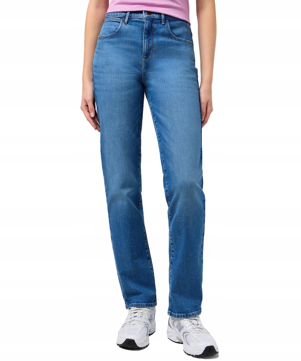 Džíny Wrangler Straight 112351740 Mid Wash W 29 L 32