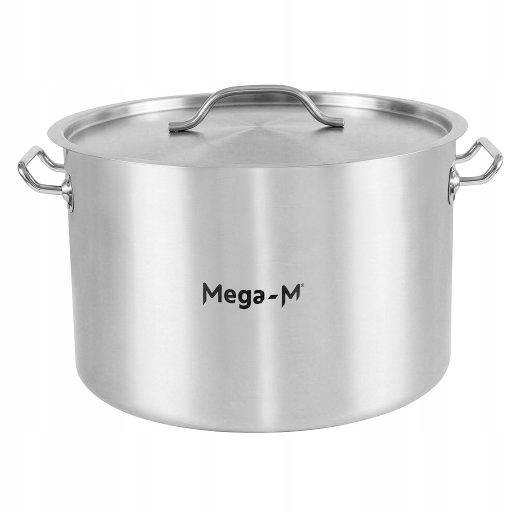 Indukční hrnec z nerezové oceli s Poklicí 32 l, průměr 40 cm, Standard