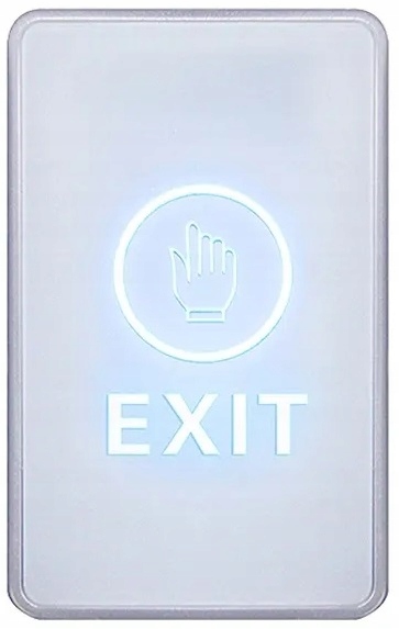 NATYNK PRZYCISK WYJŚCIA EXIT OTWARCIA DRZWI LED FURTKA BRAMA DOMOFON BIAŁY Marka bez marki