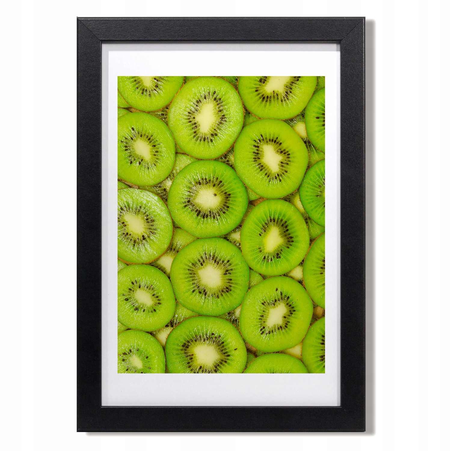 

Nowoczesny fotoobraz w ramce do salonu Kiwi 20x30