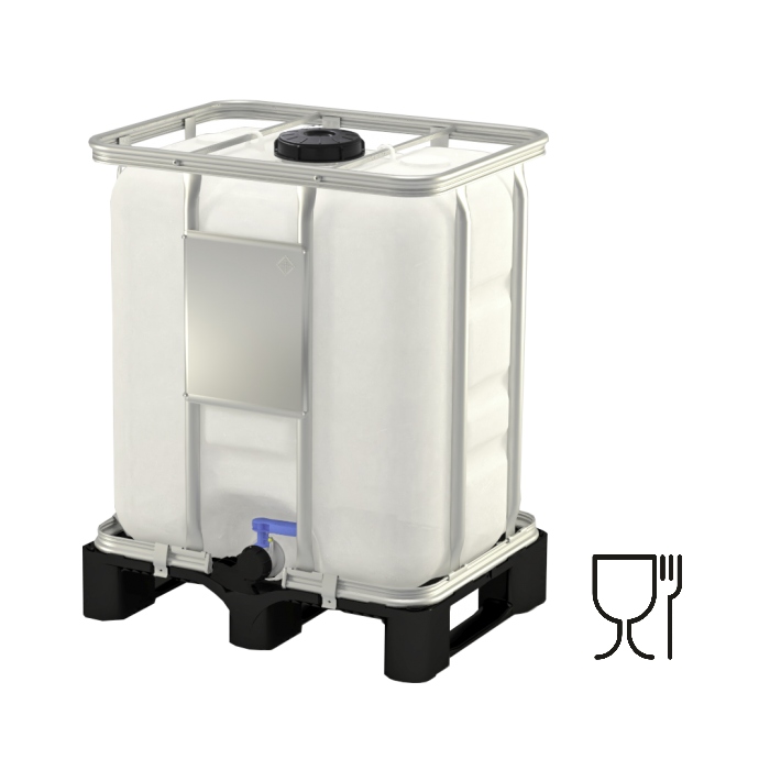 Paletopojemnik 300l kontener IBC/UN/spożywka Pojemność zbiornika 300 l