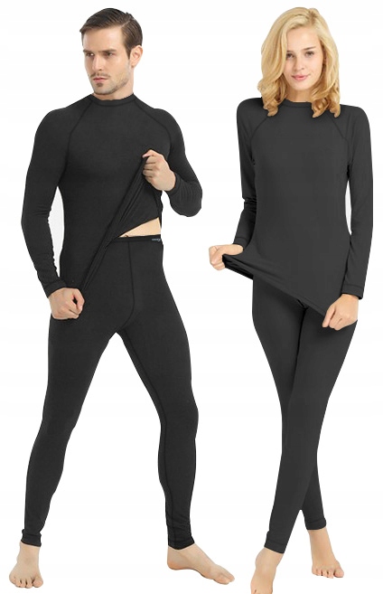 Termoaktivní spodní prádlo Aspen Komplet 3v1 r L černé