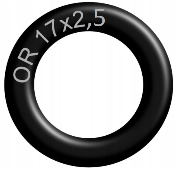 Oring 17x2,5 NBR70 gumowy olejoodporny 100 szt