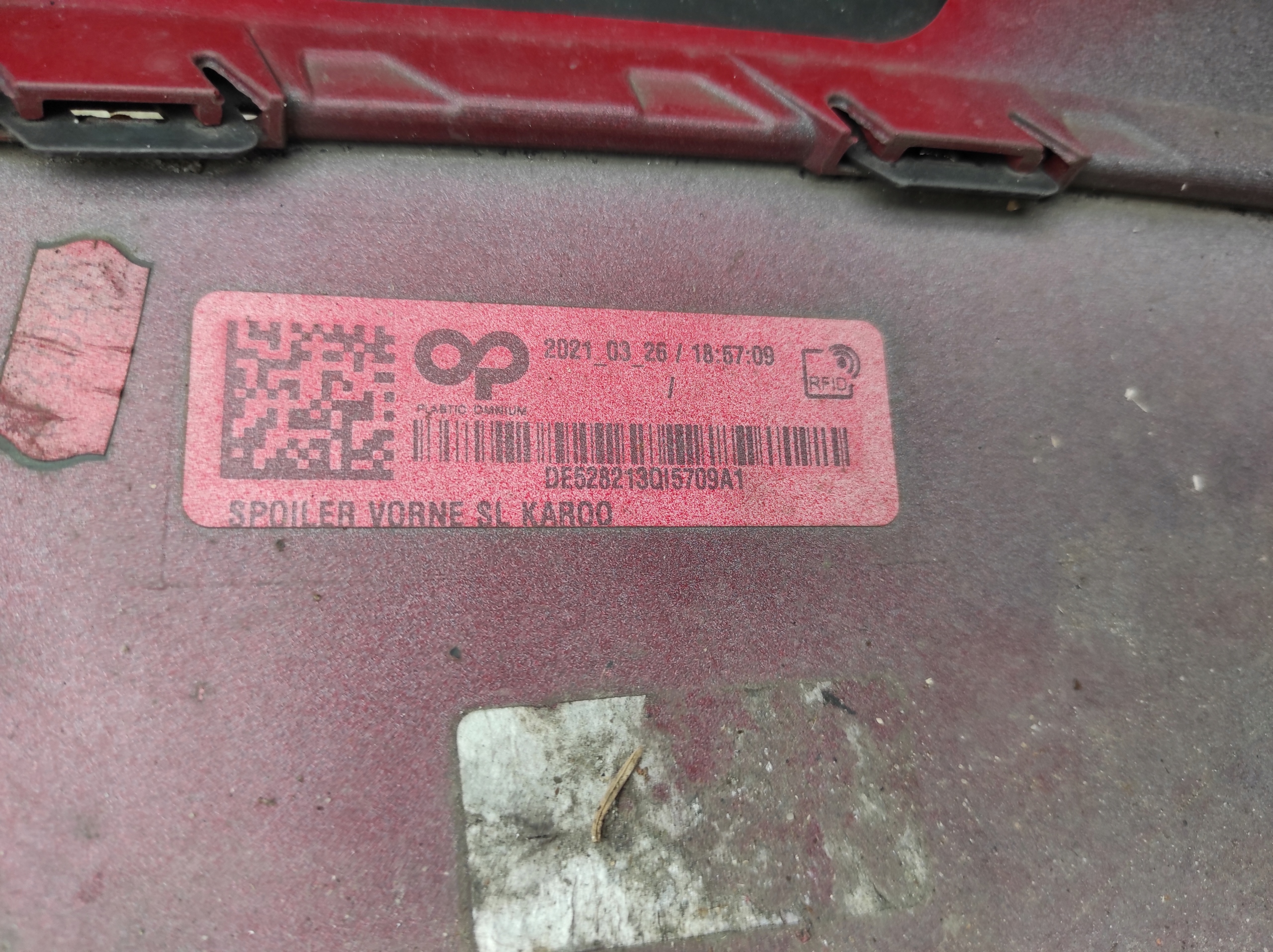 bumper front skoda karoq pdc