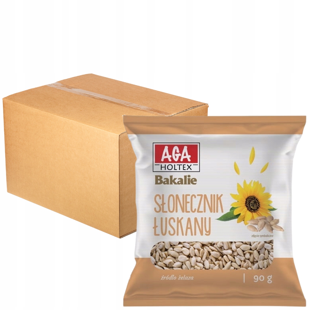 Levně Aga Holtex Slunečnicová semínka loupaná 90 g Bakalie x 50 kusů