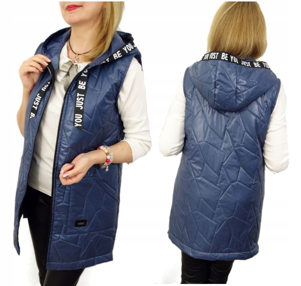 

Kamizelka Pikowana Długa Bezrękawnik Walk 46 3XL